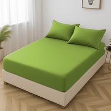 Plain fitted bed sheets - sheets,