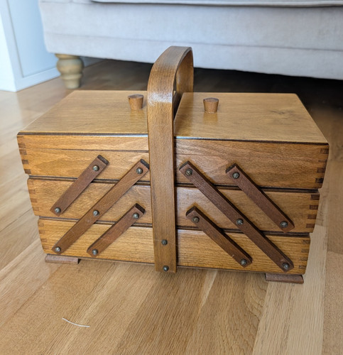 Vintage wooden cantilever - vintage,