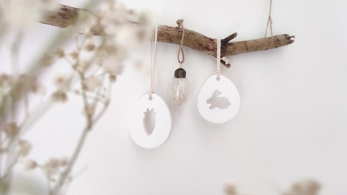 Spring easter decorations set - spring/easter,