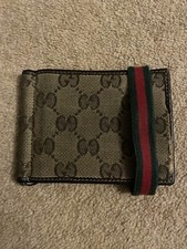 Gucci money clip wallet