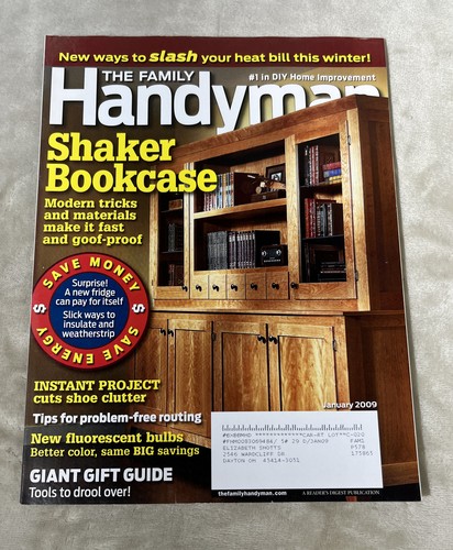 The family handyman magazine - handyman,