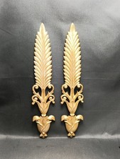 Pair brass hollywood - pair, of