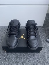 Nike Air Jordan 1 Low Black UK 6