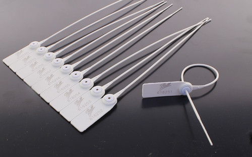 Numbered security tags ties - security,