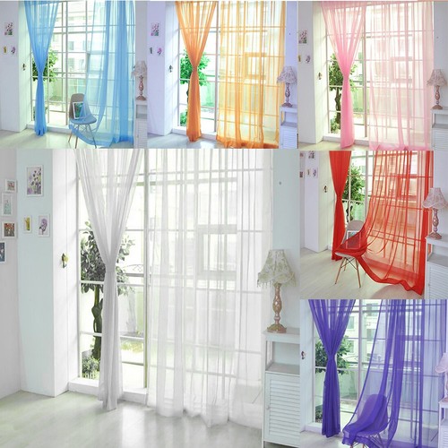 Single panel voile - single,