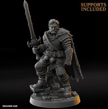 Human Male Paladin - TTRPG DND