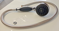 Chrome Shower Head and Hose Adjustable Jet for Caravan Motorhome Campervan SH11