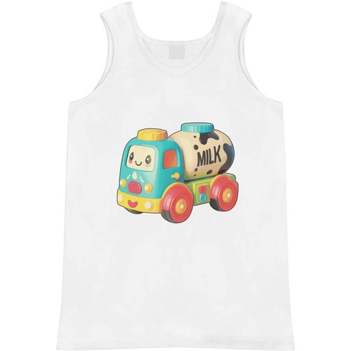 Toy milk lorry adult vest - adult,