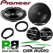 Pioneer Honda Jazz 2009-2015 600W Component Kit Front Door Car Speakers