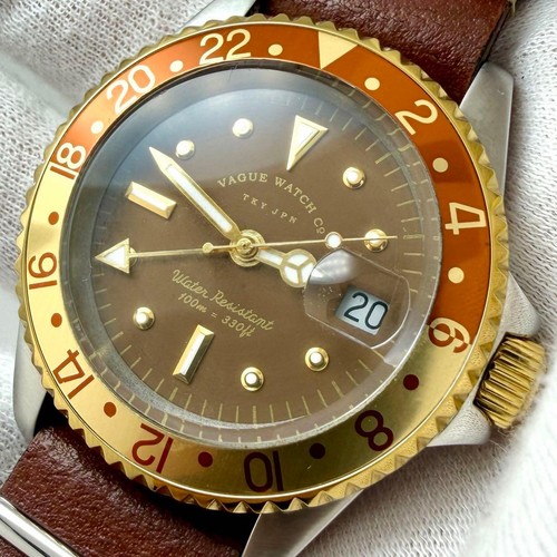 Virg brwn gmt watch strap - virg,