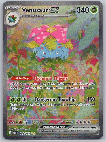 Venusaur holofoil mew - ex,
