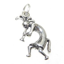 Kokopelli sterling silver