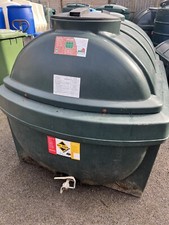 Atlas 1300 litre Bunded Double Skin Oil Tank Or Waste oil Storage