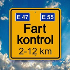 Fart Sign  -  FARTKONTROL -