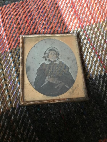 Framed daguerreotype - framed,