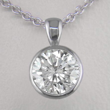 Diamond solitaire and - solitaire, platinum