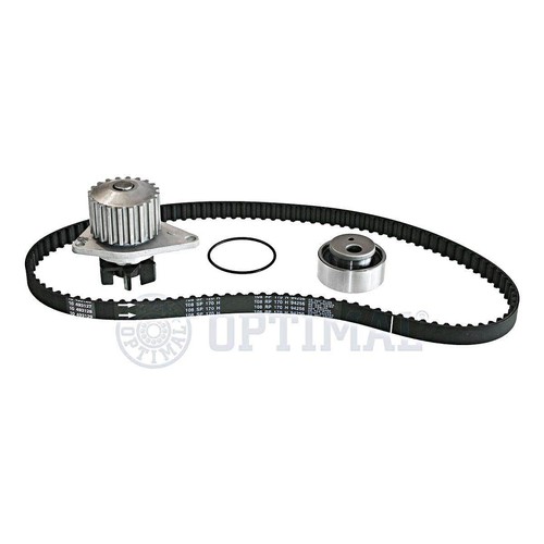 Water pump timing belt set - pump,