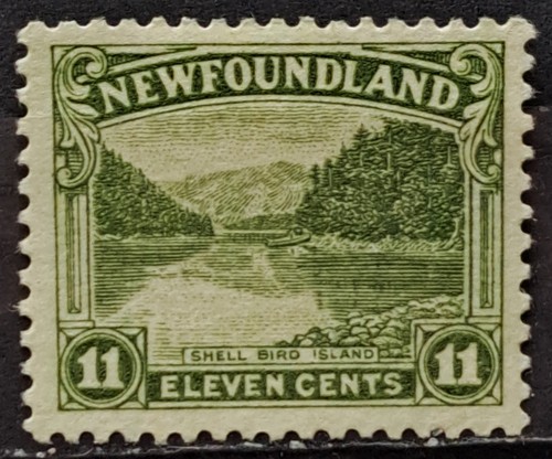 Newfoundland 1923 11c - 11c, violet