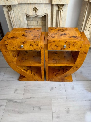 Art deco bedside tables - deco,
