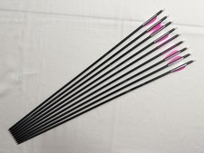 9 x Easton X7 Eclipse Archery Arrows - 26.5" - 1814 - With Points and Nocks