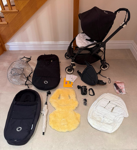 Bugaboo bee black cocoon - +,