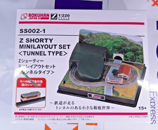 Rokuhan Z Gauge Z Shorty Mini Layout Set Tunnel Type SS002-1 for Model Train