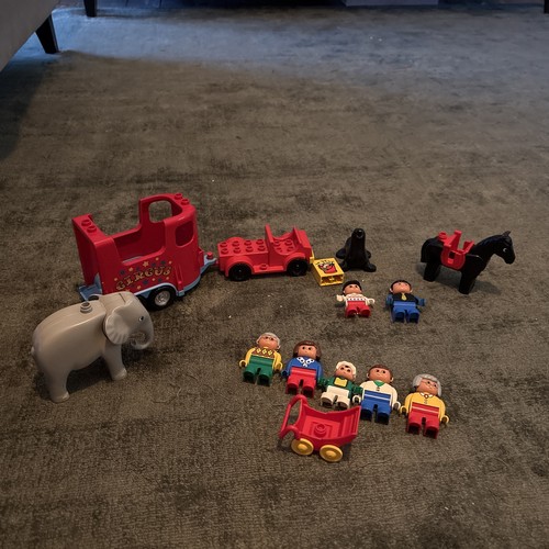 Vintage duplo circus set - set, 1980s