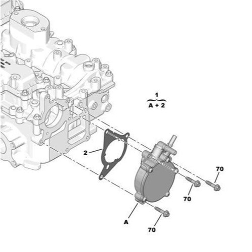 Vacuum pump seal citroen - pump,