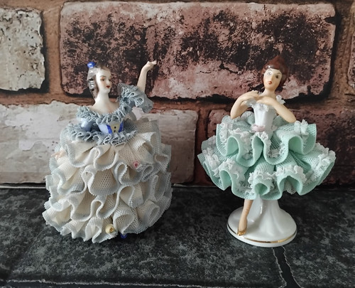 Dresden lace figurines - dresden,