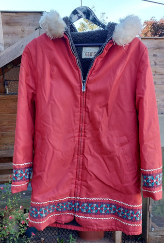 Vintage red parka - vintage,