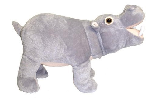 Farting hippo plush toy - farting,