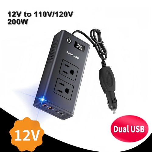 200w car power inverter - 200w,
