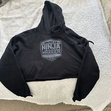 Black Womens Hoodie womens size S american ninja warrior