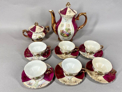 Coffee tea set french - coffee/tea,