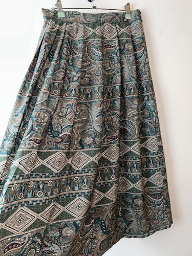 Vintage skirt long green - long,