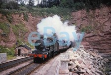 35mm Railway Slide of Steam