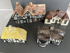 4 China Houses By Tey Pottery