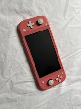 Coral Pink Nintendo Switch ?? (With Case)