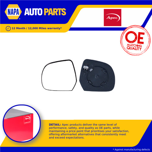 Mirror glass fits nissan - mirror,