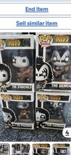 Funko Pop Rocks Kiss 4-Pack Spaceman, Demon, Starchild, Catman 