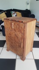 Art Deco Cabinet Walnut Cupboard