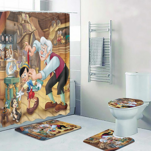 Classic pinocchio print shower - classic,