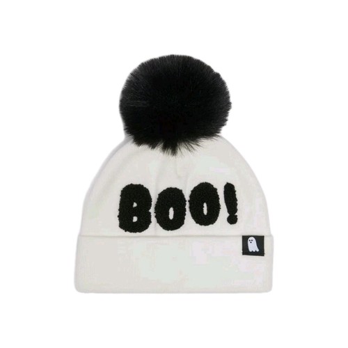 Halloween boo wooly hat new - halloween,