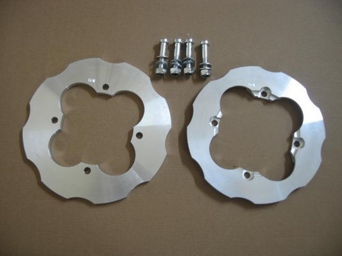 Aluminum dual sprocket guard - aluminum,