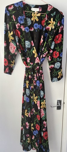 Hobbs midi floral long sleeve - hobbs,