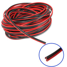 Red Black Loudspeaker Cable