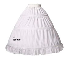 BEAUTELICATE Kids Petticoat Underskirt Girls Crinoline Pure Cotton Half slip 27"