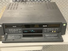 Goldstar R-DD10 Video Combo Player VHS + 8mm Tape Deck Retro Unit