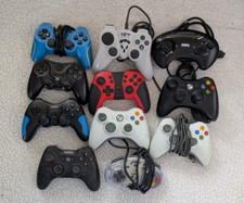 🎮 Lot of 11 Video Game Controllers Xbox 360, GEOTECH + Others – Spares/Repairs