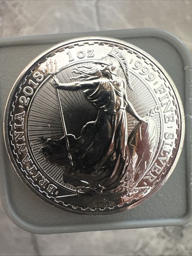 2018 silver britannia 1oz - 2018,